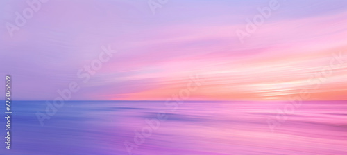 Pastel Sunset Sky with Pink Ocean Background © M.Gierczyk