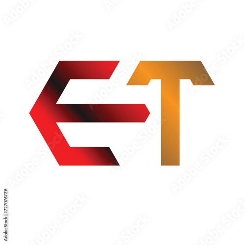 red gold logo hexa et