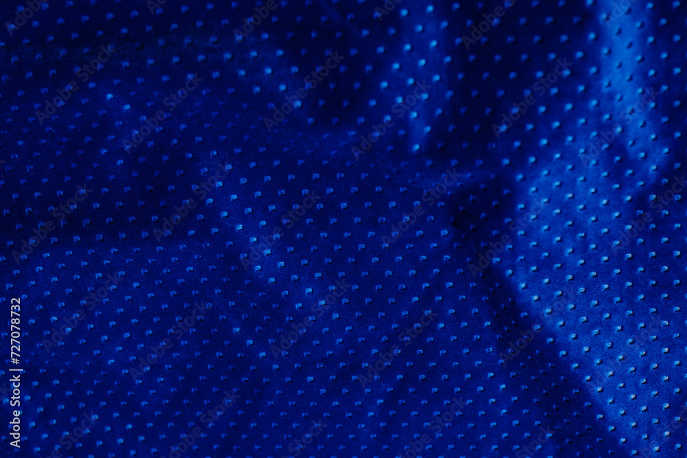 blue fabric texture, background