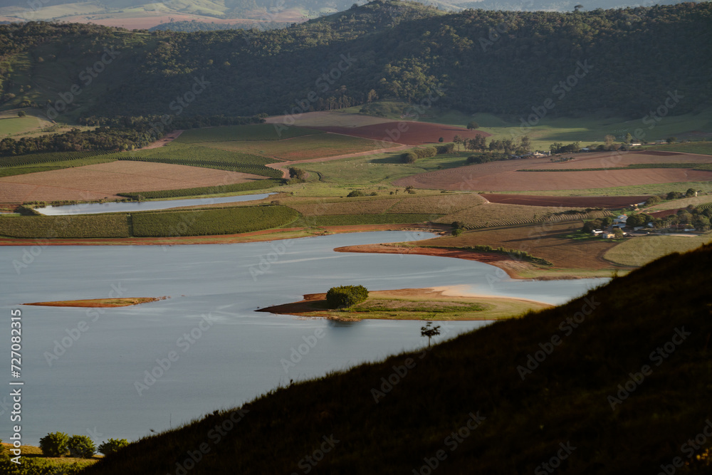 Fototapeta premium Rio Sapucaí Serra da Tormenta