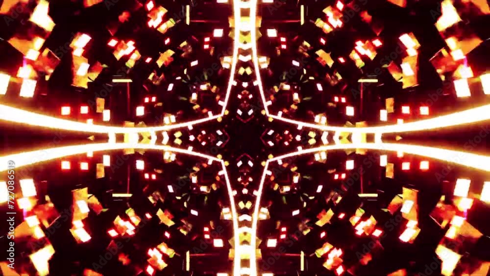 vj loop motion abstract background