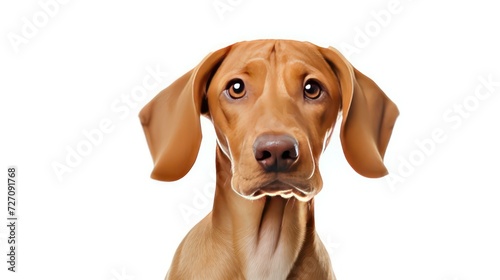 dog isolated on white background