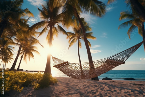 hammock on the beach © USAMA