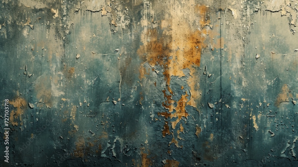 A gritty, grunge-inspired texture with distressed layers, showcasing weathered and worn urban surfaces.