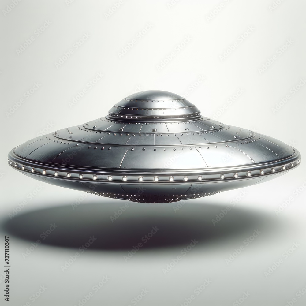 close up of a ufo alien 