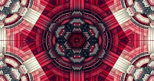 Vibrant Red Full HD 4K Video Background 