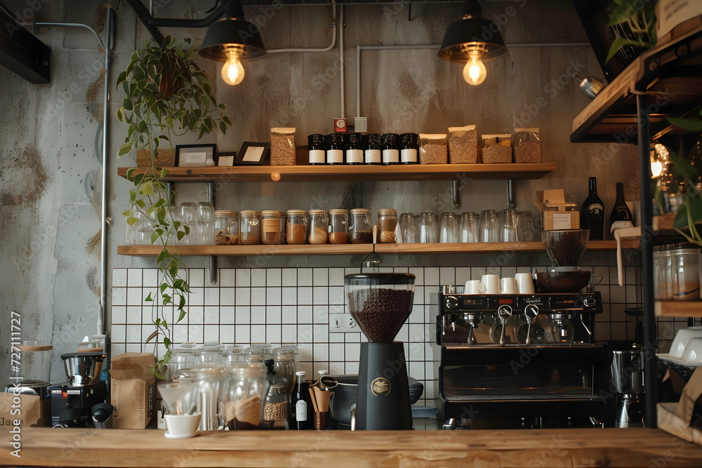 Coffee Bar Styling - Cozy and Chic Café Aesthetics Coffee Bar Styling - Cozy and Chic Café Aesthetics