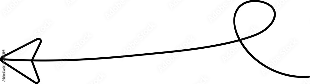 Arrow line. Elements for design
