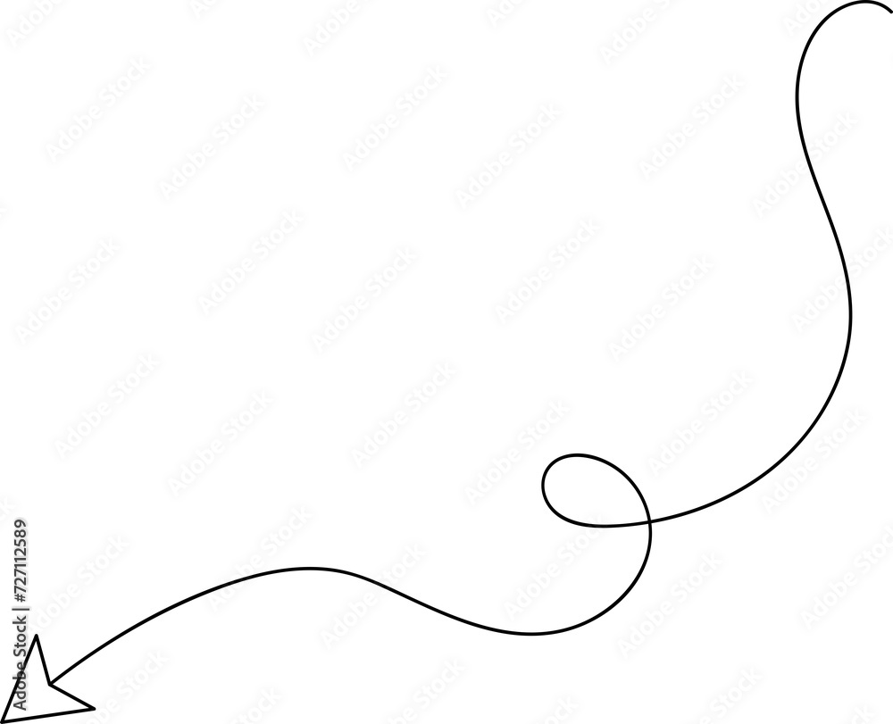 Arrow line. Elements for design Arrow line. Elements for design