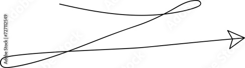 Arrow line. Elements for design