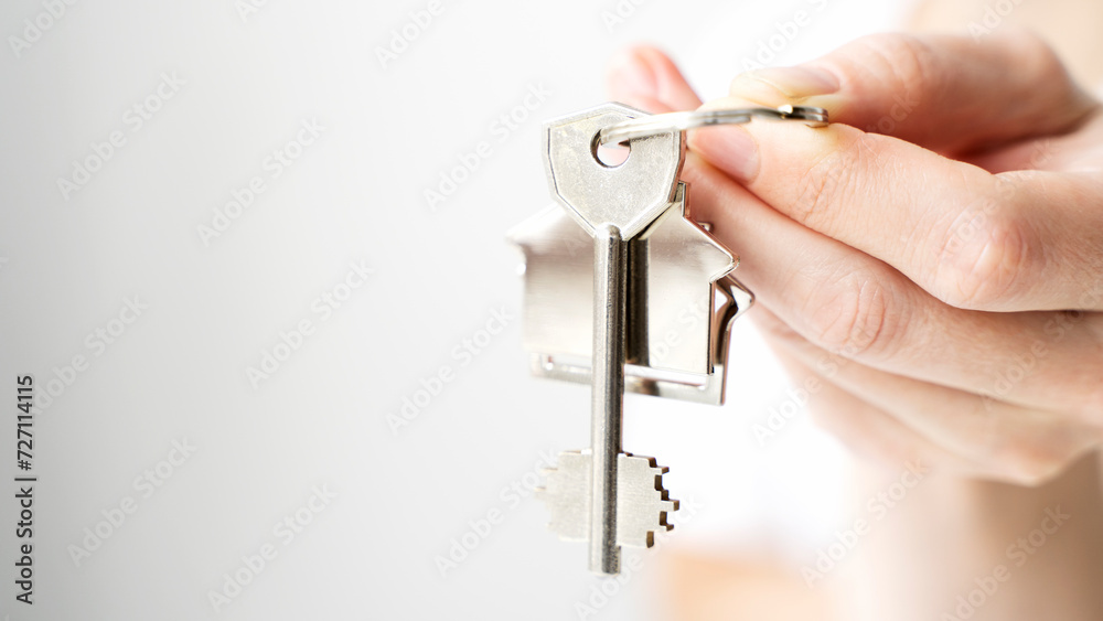 the keys to the house or apartment at the realtor's office the keys to the house or apartment at the realtor's office