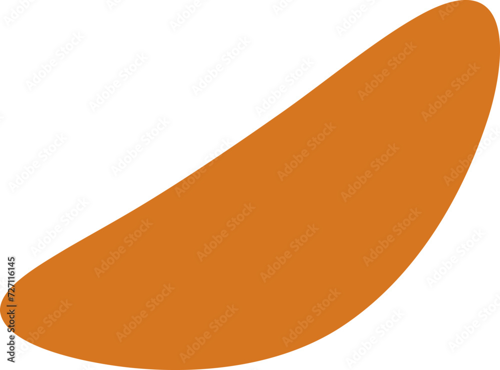 Organic blob silhouette illustration. Abstract blob design element Organic blob silhouette illustration. Abstract blob design element