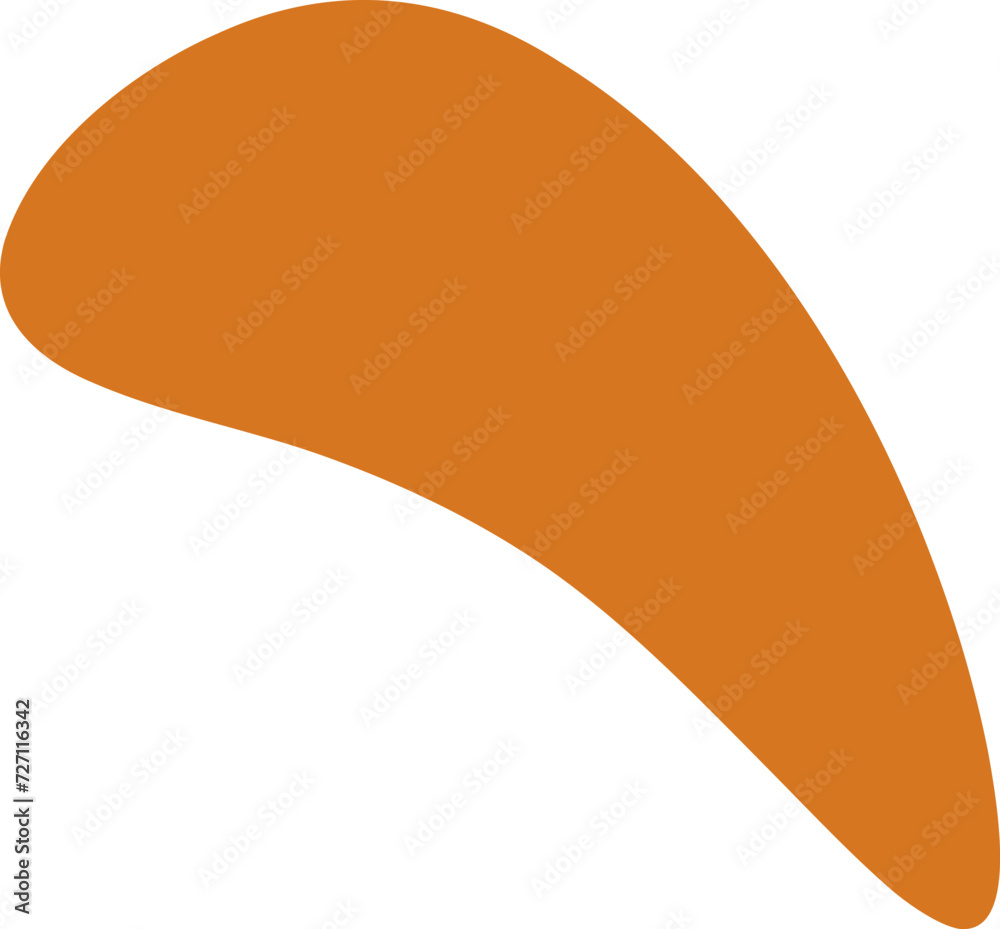 Organic blob silhouette illustration. Abstract blob design element Organic blob silhouette illustration. Abstract blob design element