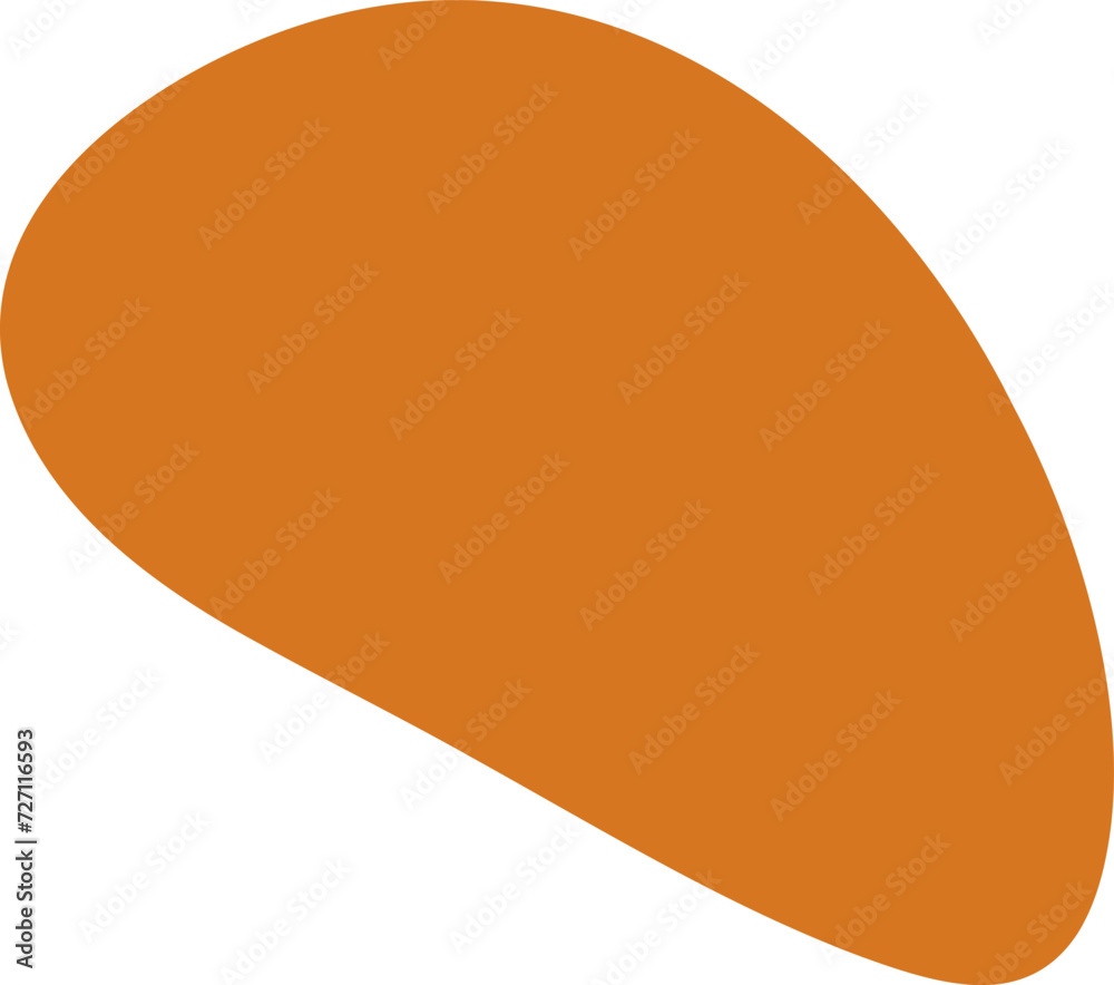 Organic blob silhouette illustration. Abstract blob design element Organic blob silhouette illustration. Abstract blob design element