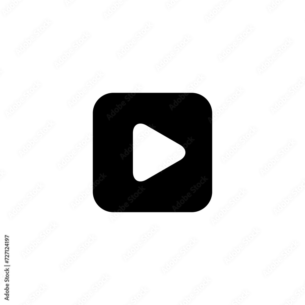 play Icon vector. Play button simple illustration on white background..eps play Icon vector. Play button simple illustration on white background..eps