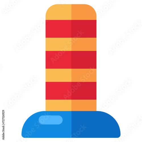 Editable design icon of plunger