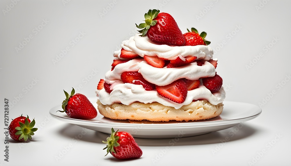 Strawberry Shortcake Isolate Strawberry Shortcake Isolate