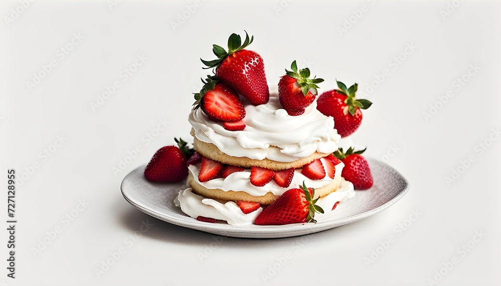 Strawberry Shortcake Isolate Strawberry Shortcake Isolate