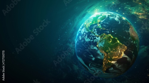 Illuminated Vision  Globe of Sustainable Solutions
