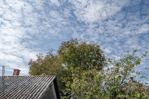 Roof detail of an old house © vli86