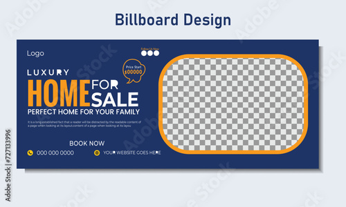  real estate house property web banner template . 