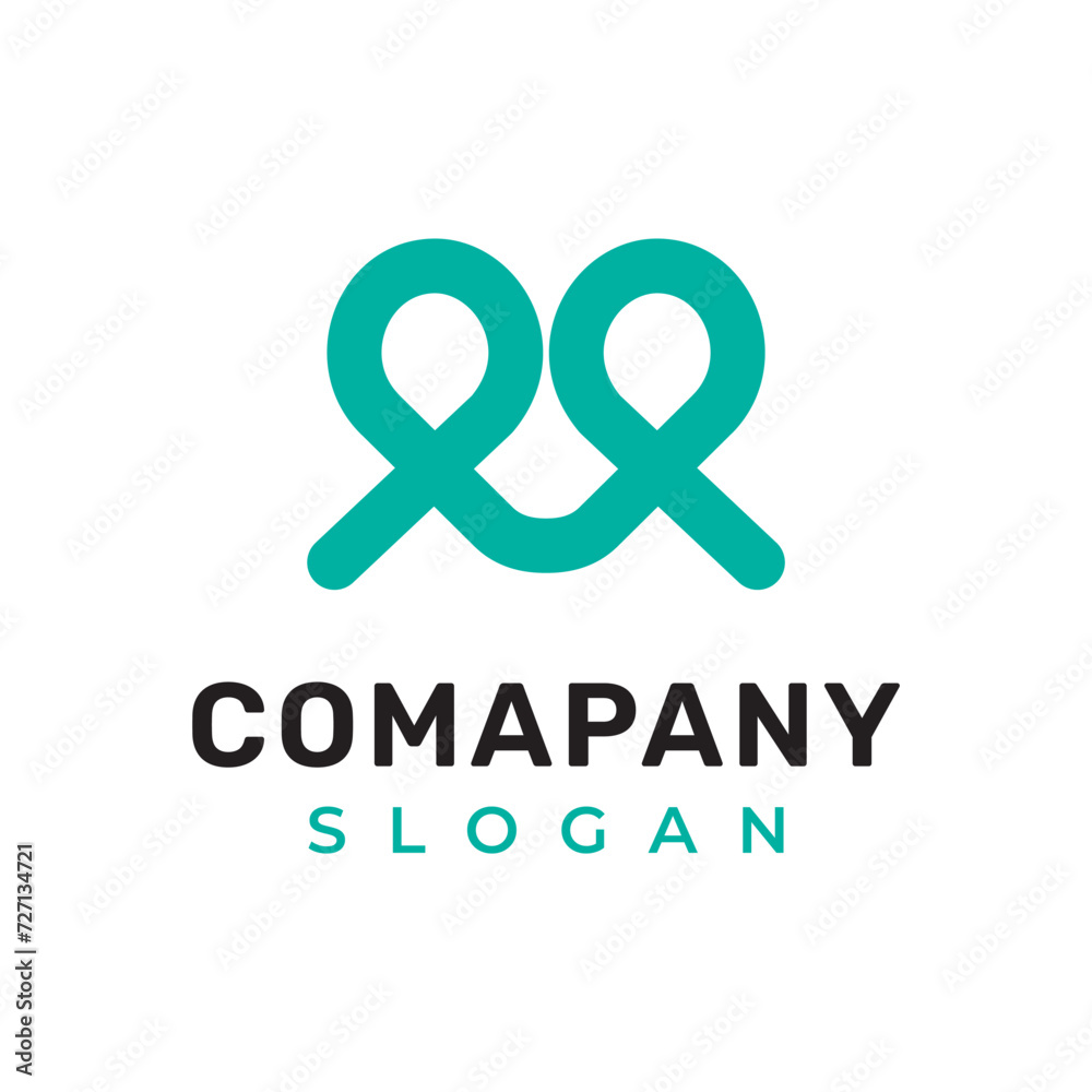 Minimalist medical heart logo design with line art style, creative people care logo design template Minimalist medical heart logo design with line art style, creative people care logo design template
