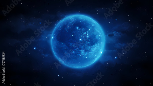 Cosmic illustration showing vibrant cosmic background