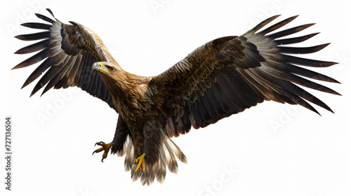 A stunning 3D rendering of a majestic eagle in all its glory. With intricate details and lifelike textures, this artwork captures the essence of strength and freedom. Perfect for adding a to