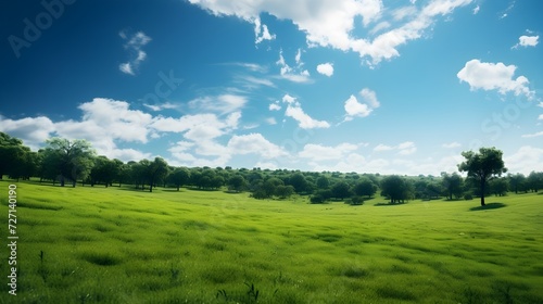 A lush green meadow for International Day for the Preservation of the Ozone Layer