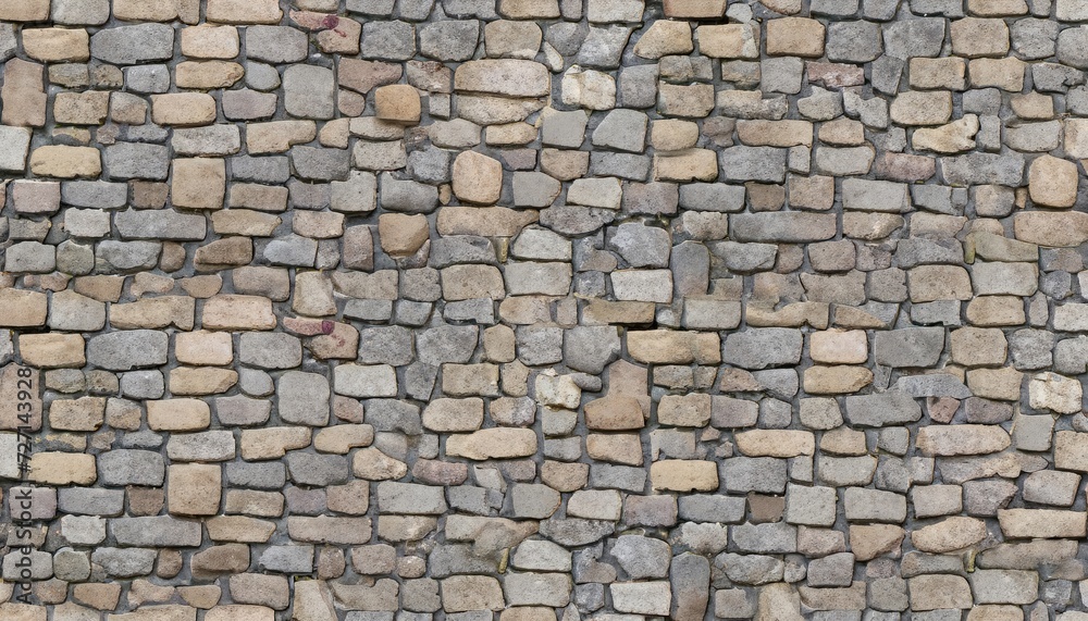 Flagstone Cobble Cobblestone Paving Stones, top view