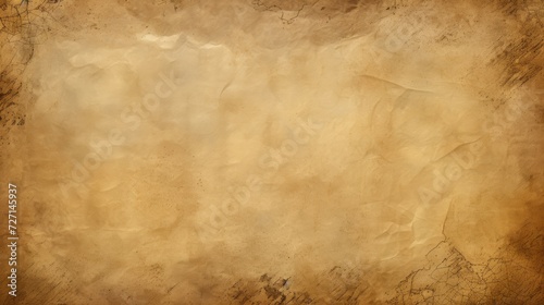 Aged parchment paper texture background