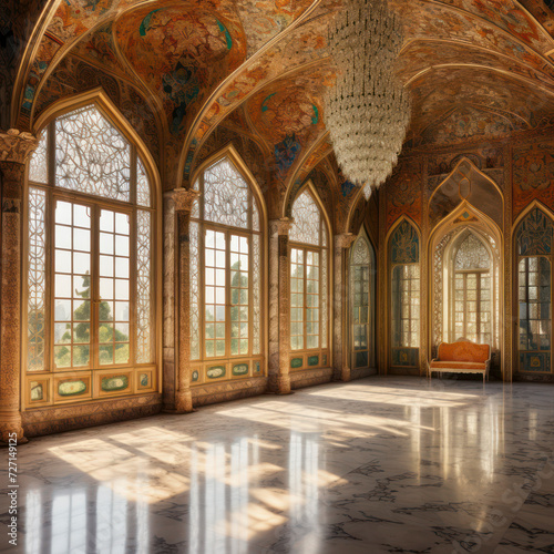iran Golestan Palace. photo