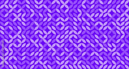 Interconnecting circles and ovals abstract retro fashion texture