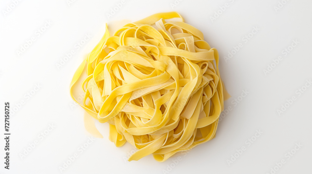 uncooked noodles, captured from a dynamic top-down angle uncooked noodles, captured from a dynamic top-down angle