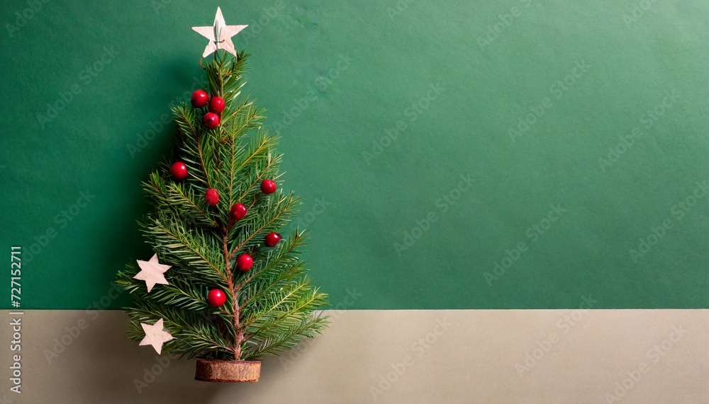 creative minimal christmas tree