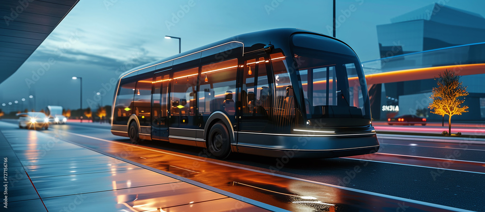Electric bus. The future of urban transport
