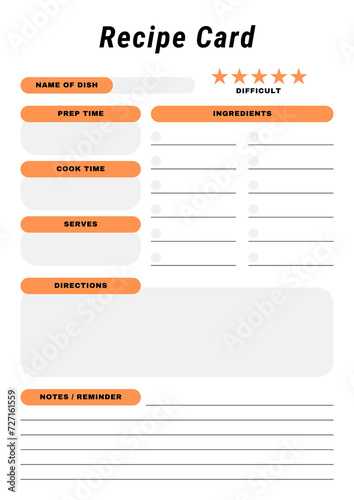 Recipe Card
