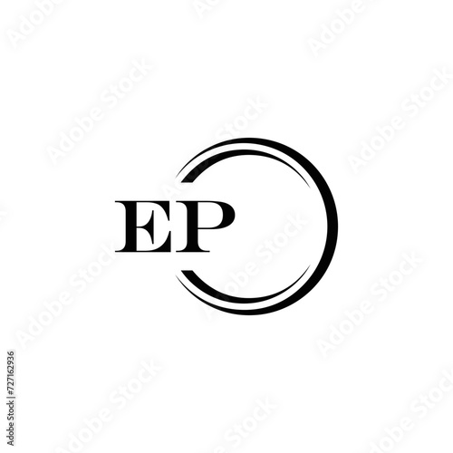 EP logo. E P design. White EP letter. EP, E P letter logo design. Initial letter EP linked circle uppercase monogram logo. E P letter logo vector design. top logo, Most Recent, Featured,