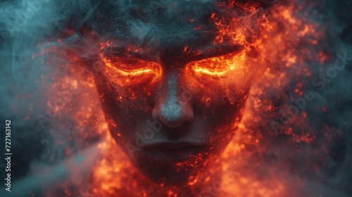 Fiery Visage