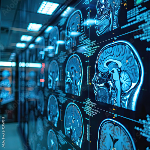 Neurobiology Study: Brain Scan Images