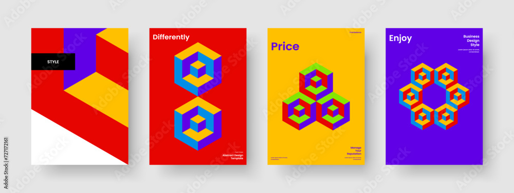 Geometric Brochure Layout. Creative Business Presentation Design. Modern Background Template. Report. Banner. Flyer. Book Cover. Poster. Newsletter. Handbill. Advertising. Journal. Notebook