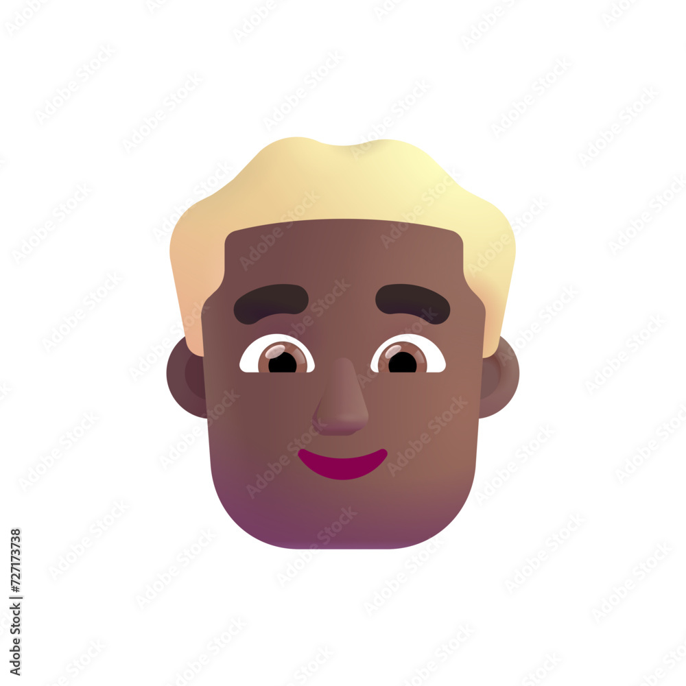 Fototapeta premium Man: Blond Hair Medium-Dark Skin Tone