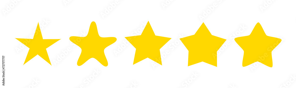 Star collection in modern simple flat style isolated on white background. Star vector icon set. Star collection in modern simple flat style isolated on white background. Star vector icon set.