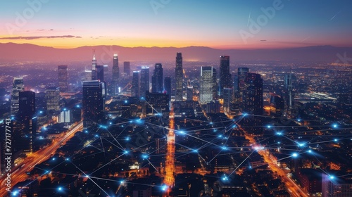 Skyline Signals: Tracing the Path of Wireless Connectivity