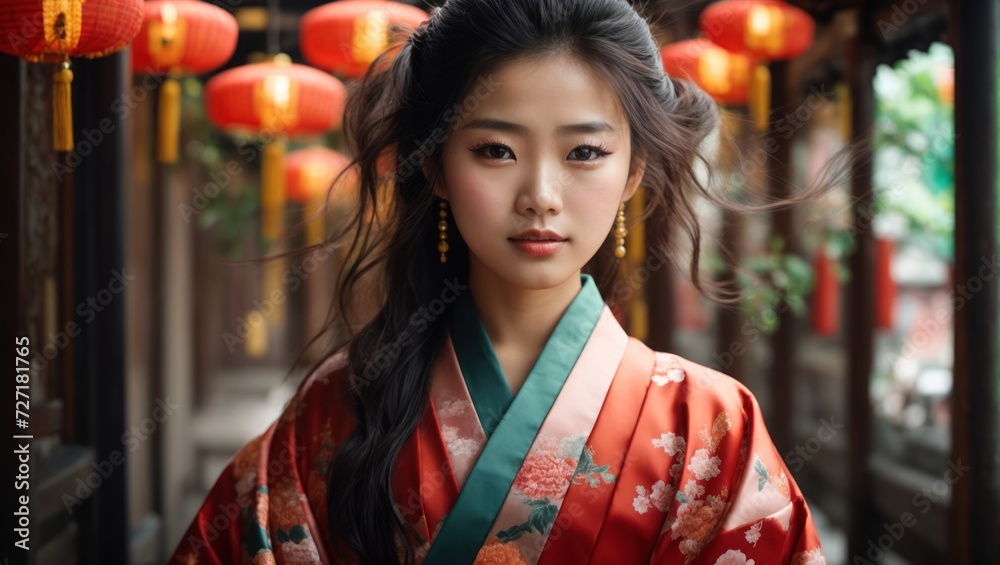 girl in kimono girl in kimono