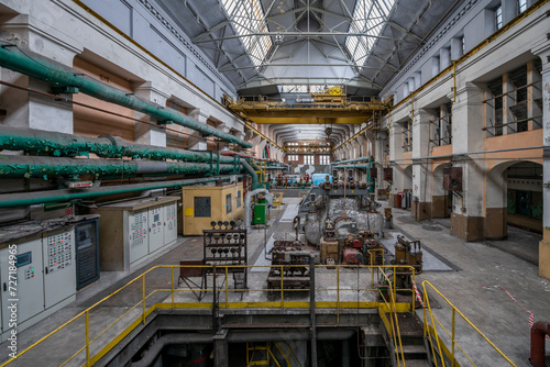 Forgotten Relics of Industrial Engineering, Urban Decay, Architectural Heritage, Industrial Archaeology, and the Haunting Beauty of Decaying Powerplant