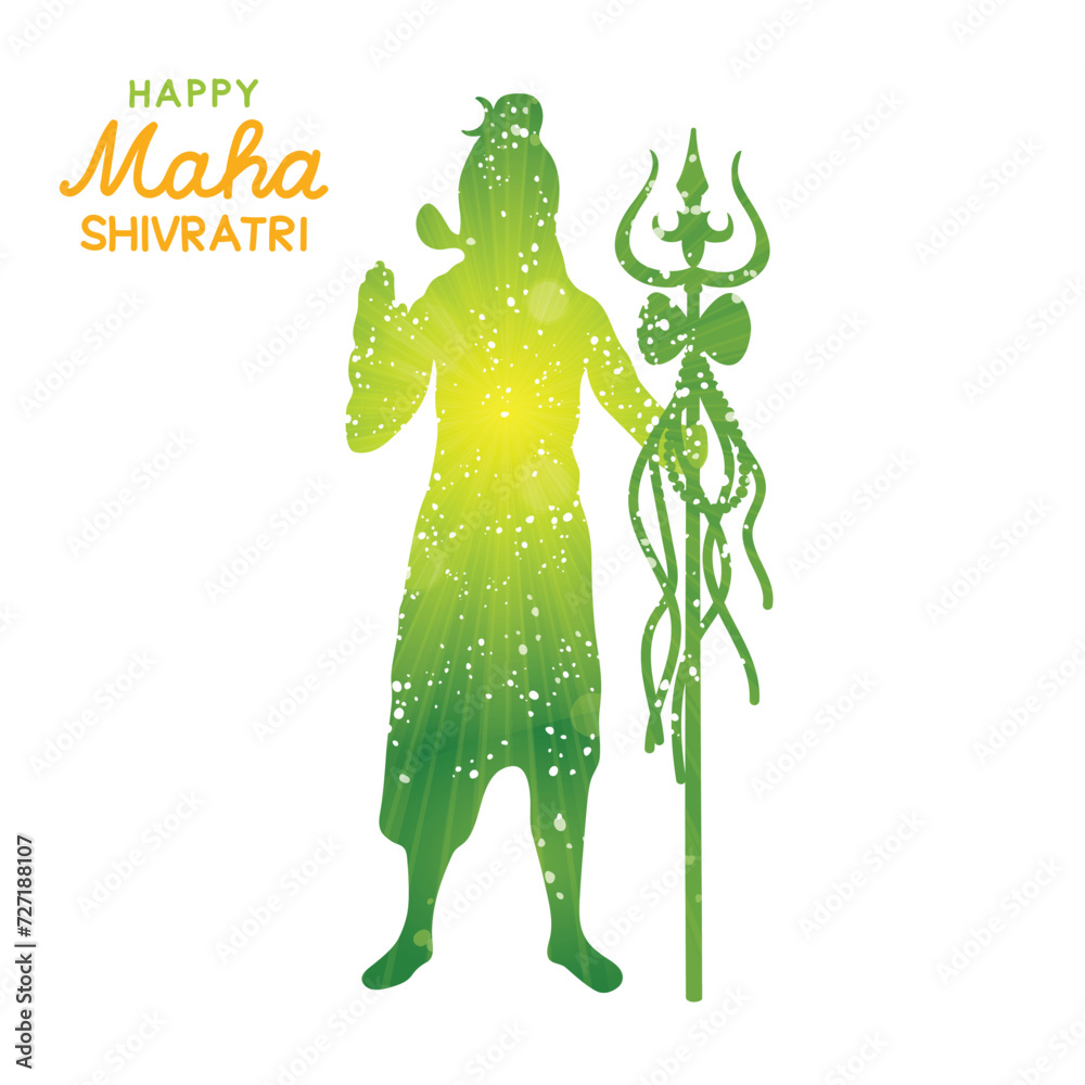 Shiva in brilliant galactic space. Greeting card for Maha Shivratri, a Hindu festival celebrated of Lord Shiva. Om or Aum Indian sacred sound. Shiva in brilliant galactic space. Greeting card for Maha Shivratri, a Hindu festival celebrated of Lord Shiva. Om or Aum Indian sacred sound.