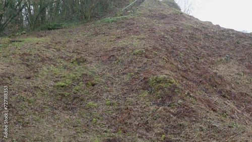 Mine craters Vauquois Hill