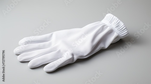 simple illustration of cotton gloves © caucul