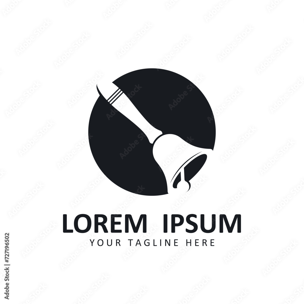 bell logo vector icon illustration bell logo vector icon illustration